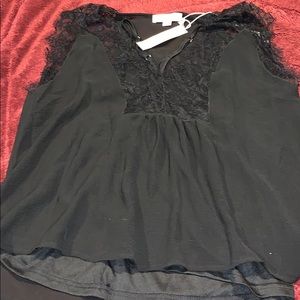 Black Lovestitch Blouse